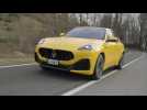 Maserati Grecale Trofeo Gialla Driving Video