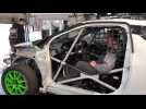 Boismont : Christophe Barbier prépare sa voiture pour le championnat de France de rallycross