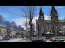 Au moins sept morts lors de frappes russes sur Lviv, la grande ville de l'ouest de l'Ukraine