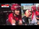 VIDÉO. Lucie Jounier au départ de Paris-Roubaix : « Ce sera bien de courir par temps sec »