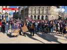 VIDÉO. Au Mans, une manifestation contre l'extrême droite réunit 200 personnes samedi 16 avril