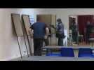 Présidentielle: installation d'un bureau de vote à Montreuil