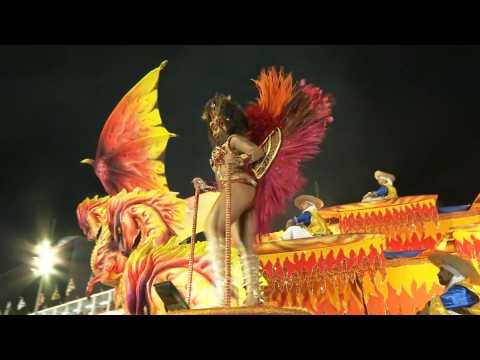 Day two of Brazil's sizzling carnival