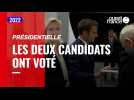 VIDÉO. Présidentielle : Emmanuel Macron et Marine Le Pen ont voté dans le Pas-de-Calais