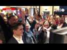 VIDÉO. Présidentielle : à Vannes, la liesse des supporters de Macron
