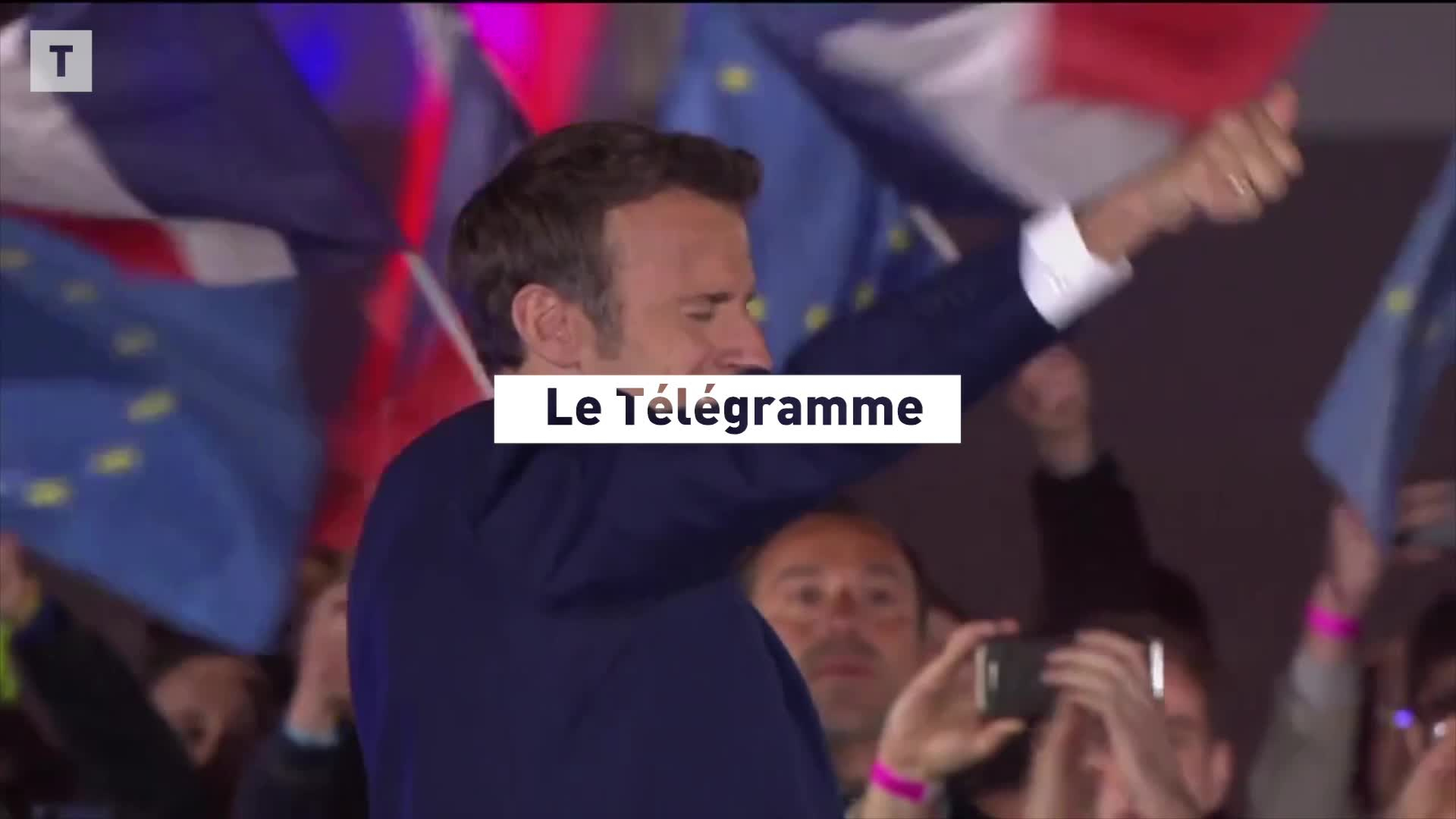 Emmanuel Macron réélu Président de la République (Le Télégramme)