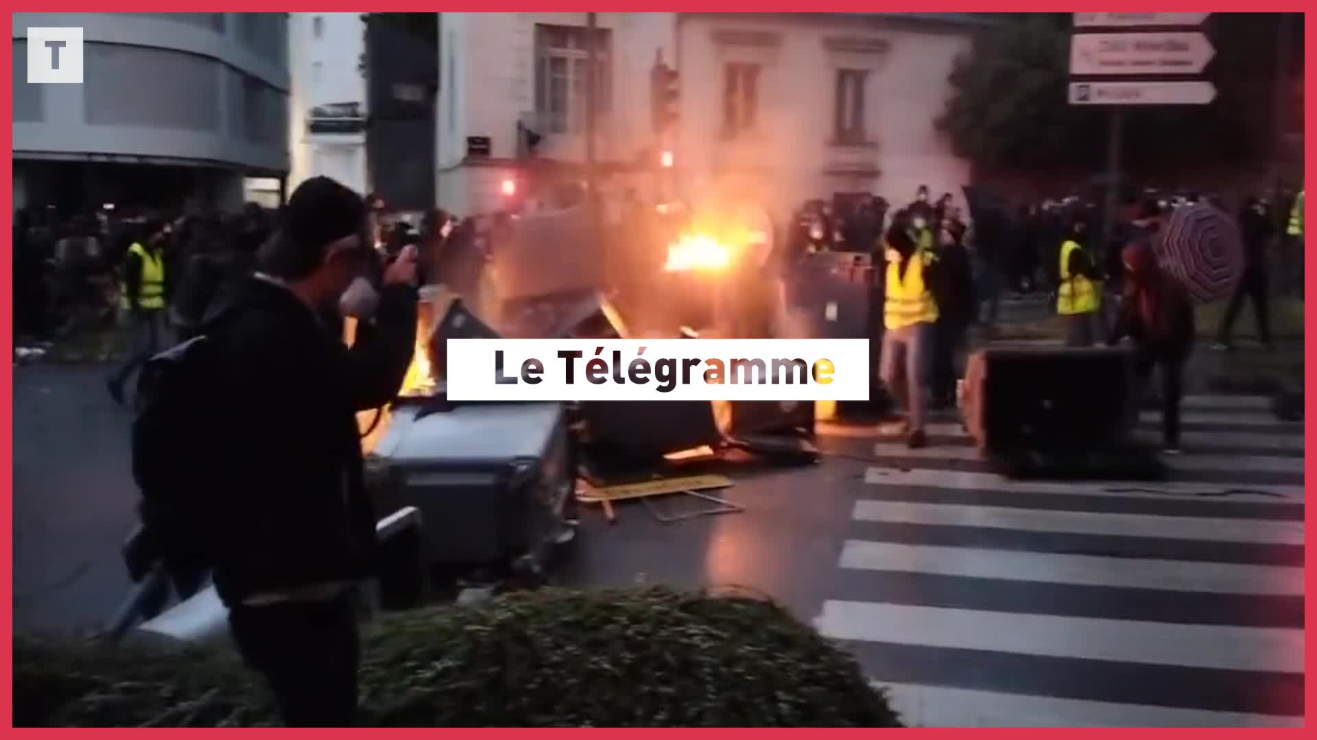 Présidentielle à Rennes : gaz lacrymogène et dégradations lors d’une manif dans le centre-ville (Le Télégramme)
