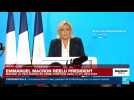 REPLAY - Discours de Marine Le Pen, battue à l'élection présidentielle avec 41,8 % des voix