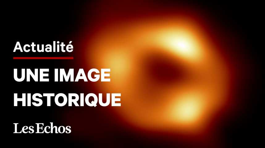 Illustration pour la vidéo Sagittarius A* : la première preuve en image d'un trou noir supermassif au coeur de notre galaxie