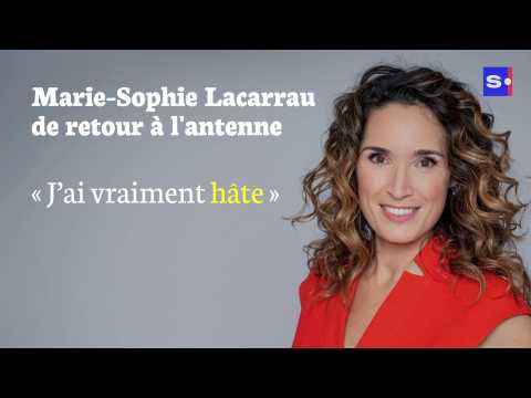 VIDEO : Marie-Sophie Lacarrau enfin de retour à l'antenne !