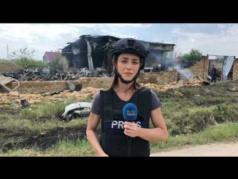 On the ground in Mykolaiv, a shelled city in Southern Ukraine