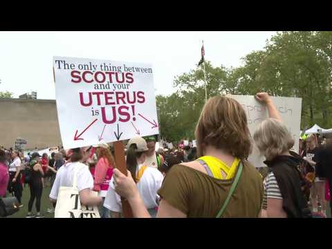 NYC protesters rally in support of abortion rights