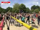 Festival Spatch ! à Saint-Brieuc: une centaine de participants à « Tous à la barre » au parc des Promenades