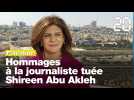 Les Palestiniens rendent hommage à la journaliste tuée Shireen Abu Akleh