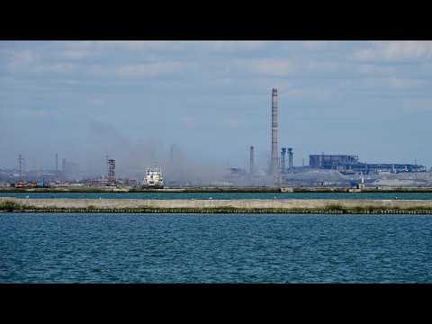 Ukraine war live updates: Civilians reportedly leave steel plant in Mariupol