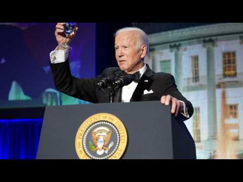 Biden attends first White House correspondents' dinner since pandemic