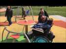 Un nouvel aire de jeux accessible aux jeunes handicapés
