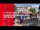 VIDÉO. 1er-Mai : un cortège de 300 personnes dans les rues de La Roche-sur-Yon