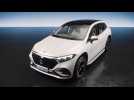 The Mercedes EQS SUV AMG Line Design Preview in Studio