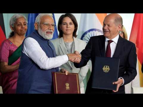 Germany and India sign €10 billion green development deal as Modi visits Berlin