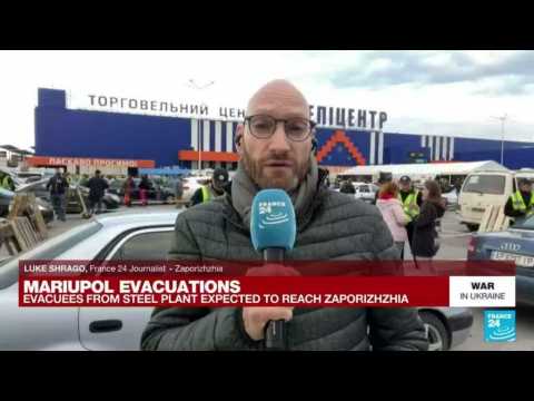 Mariupol evacuations: Evacuees from steel plant expected to reach Zaporizhzhia