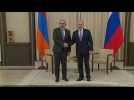 Russian President Putin meets with Armenian Prime Miister Pashinyan