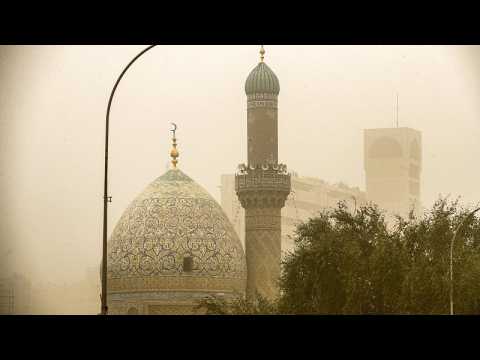 Dust storm hits the Iraqi capital of Baghdad
