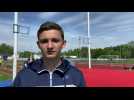 Illya, jeune athlète Ukrainien accueilli au stade couvert de Liévin