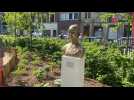 À Ixelles, un buste et un espace vert en hommage à l'actrice Audrey Hepburn