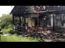 Une maison ravagée par un incendie à Seclin