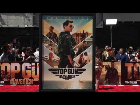 Tom Cruise walks the red carpet of the "Top Gun Maverick" world premiere in San Diego