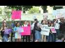 États-Unis: manifestation pour le droit à l'avortement devant la Cour suprême