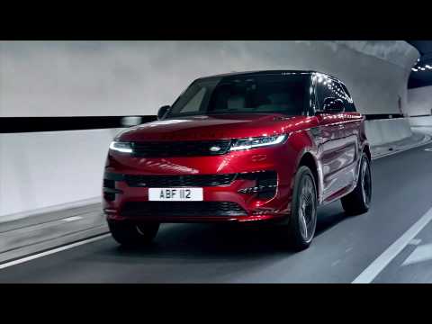 2023 Range Rover Sport in Red On the Road