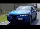 Alfa Romeo Tonale in Blue Driving Video