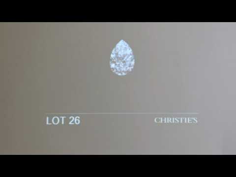 Biggest white diamond ever auctioned fetches $18.8 mn
