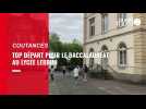 Baccalauréat : au lycée Lebrun de Coutances, le débrief du premier jour