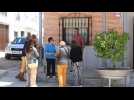 Des réfugiés ukrainiens dans l'Espagne 