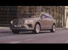 The new Bentley Bentayga in Rose Gold Driving Video