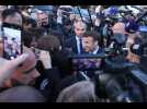 Carvin-Liévin : la visite surprise d'Emmanuel Macron
