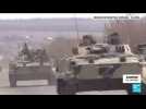 Guerre en Ukraine : les forces russes continuent son regroupement dans l'est du pays