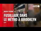 VIDÉO. New York : 16 blessés lors d'une fusillade dans le métro à Brooklyn