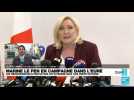 Présidentielle 2022 : Marine Le Pen évoque des réformes institutionnelles