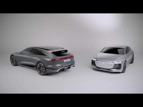 The new Audi A6 Avant e-tron concept & Audi A6 e-tron concept Design in Studio