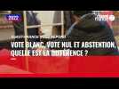 VIDÉO. Élections : quelle est la différence entre un vote blanc, un vote nul et l'abstention ?