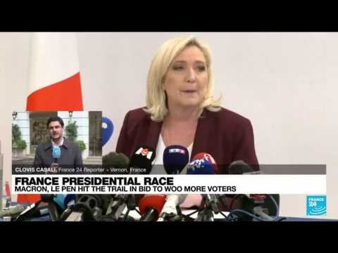 French presidential race: Le Pen wants closer NATO-Russia links, no Frexit