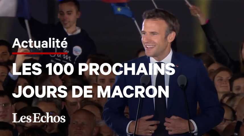 Illustration pour la vidéo Présidentielle : Emmanuel Macron réélu, quel calendrier pour la suite ?