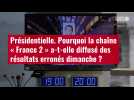 VIDÉO. Présidentielle : pourquoi la chaîne France 2 a-t-elle diffusé des résultats erronés dimanche ?