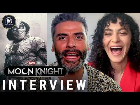 Marvel's 'Moon Knight' Interview With Oscar Isaac & May Calamawy