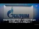 Gazprom suspend ses livraisons de gaz en Pologne et en Bulgarie