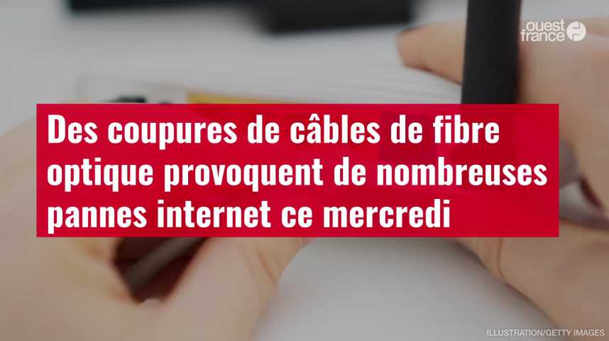 Câbles de fibre optique sectionnés en France : le parquet de Paris